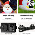 Jingle Jollys 3M Christmas Inflatable Santa Archway LED Lights