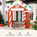 Jingle Jollys 2.8M Gingerbread Arch Christmas Inflatable Decoration
