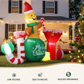 Jingle Jollys 3M Christmas Inflatable Gingerbread Man LED Outdoor Decoration
