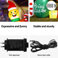 Jingle Jollys 3M Christmas Inflatable Gingerbread Man LED Outdoor Decoration
