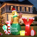 Jingle Jollys 3M Christmas Inflatable Gingerbread Man LED Outdoor Decoration
