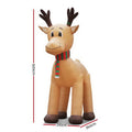 Jingle Jollys 5M Christmas Inflatable Reindeer LED Lights