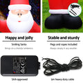 Jingle Jollys 5M Santa Inflatable Christmas Decoration Lights