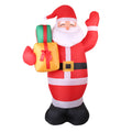 Jingle Jollys 2.4M Illuminated Santa Inflatable Christmas Decoration