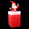 Jingle Jollys 1.8M Illuminated Santa Pop Up Christmas Inflatable