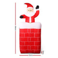 Jingle Jollys 1.8M Illuminated Santa Pop Up Christmas Inflatable