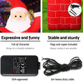 Jingle Jollys 1.8M Illuminated Santa Pop Up Christmas Inflatable