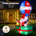 Jingle Jollys 2.8M Santa Inflatable LED Christmas Decoration Outdoor