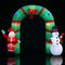Jingle Jollys Christmas Inflatable Archwary 2.8M Illuminated Decorations