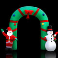 Jingle Jollys Christmas Inflatable Arch 2.8M LED Lights Decorations