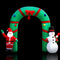Jingle Jollys Christmas Inflatable Arch 2.8M LED Lights Decorations