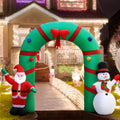 Jingle Jollys Christmas Inflatable Arch 2.8M LED Lights Decorations