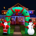 Jingle Jollys Christmas Inflatable Arch 2.8M LED Lights Decorations