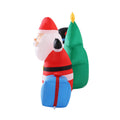 Jingle Jollys 2.7M Christmas Inflatable Tree Snowman LED Lights