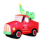 Jingle Jollys 1.6M Santa Truck Inflatable LED Christmas Decoration
