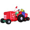 Jingle Jollys Christmas Inflatable Santa Truck 2.6M LED Lights