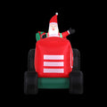 Jingle Jollys Christmas Inflatable Santa Truck 2.6M LED Lights
