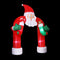 Jingle Jollys Christmas Santa Archway 2.3M Outdoor Lights