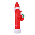 Jingle Jollys Christmas Santa Archway 2.3M Outdoor Lights