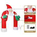Jingle Jollys Christmas Santa Archway 2.3M Outdoor Lights