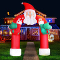 Jingle Jollys Christmas Santa Archway 2.3M Outdoor Lights