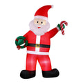 Jingle Jollys 3.8M Giant Santa Inflatable LED Christmas Decoration