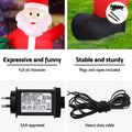 Jingle Jollys 3.8M Giant Santa Inflatable LED Christmas Decoration