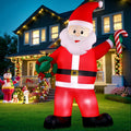 Jingle Jollys 3.8M Giant Santa Inflatable LED Christmas Decoration