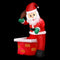 Jingle Jollys Christmas Inflatable Santa 1.8m LED Light Decoration