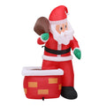 Jingle Jollys Christmas Inflatable Santa 1.8m LED Light Decoration