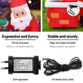 Jingle Jollys Christmas Inflatable Santa 1.8m LED Light Decoration