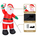 Jingle Jollys 3M Christmas Inflatable Santa LED Lights Decoration