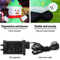 Jingle Jollys 2.75M Christmas Snowman Tree LED Inflatable Decoration