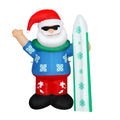 Jingle Jollys Santa 1.6M Inflatable Christmas Decoration LED