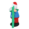 Jingle Jollys Santa 1.6M Inflatable Christmas Decoration LED