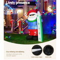 Jingle Jollys Santa 1.6M Inflatable Christmas Decoration LED
