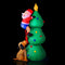 Jingle Jollys 1.8M Christmas Inflatable Santa Tree LED Lights