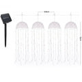 Jingle Jollys Christmas Lights Solar Jellyfish 4Pcs Garden Decorative Multi-Color