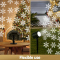 Jingle Jollys Christmas Laser Light Snowflake Projector Indoor Outdoor