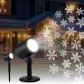 Jingle Jollys Christmas Laser Light Snowflake Projector Indoor Outdoor