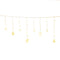 138 LED Christmas Icicle Lights 3M Warm White Jingle Jollys