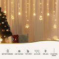 138 LED Christmas Icicle Lights 3M Warm White Jingle Jollys