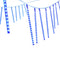 288 LED 7M Christmas Icicle Lights Falling Meteor Jingle Jollys