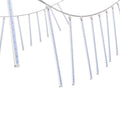 288 LED 7M Christmas Icicle Lights Falling Meteor Jingle Jollys