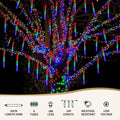 Jingle Jollys 7M Christmas Lights 288 LED Icicle Meteor Shower