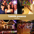 Jingle Jollys 7M Christmas Lights 288 LED Icicle Meteor Shower