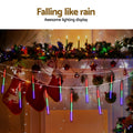 Jingle Jollys 7M Christmas Lights 288 LED Icicle Meteor Shower