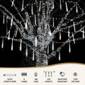 Jingle Jollys 7M Christmas Lights 288 LED Icicle Falling Meteor