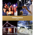 Jingle Jollys 100 LED 10M Christmas String Lights Snow Decorations