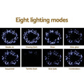 Jingle Jollys 100 LED 10M Christmas String Lights Snow Decorations
